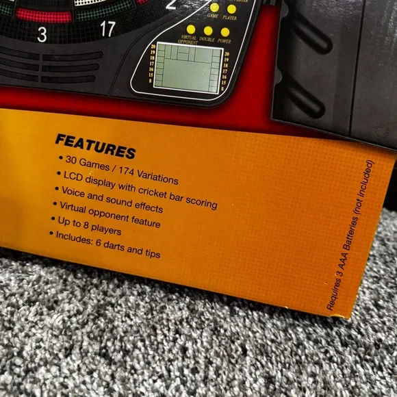 SOLD NEW Accudart Volt Electronic Dartboard - Picture 3 of 7